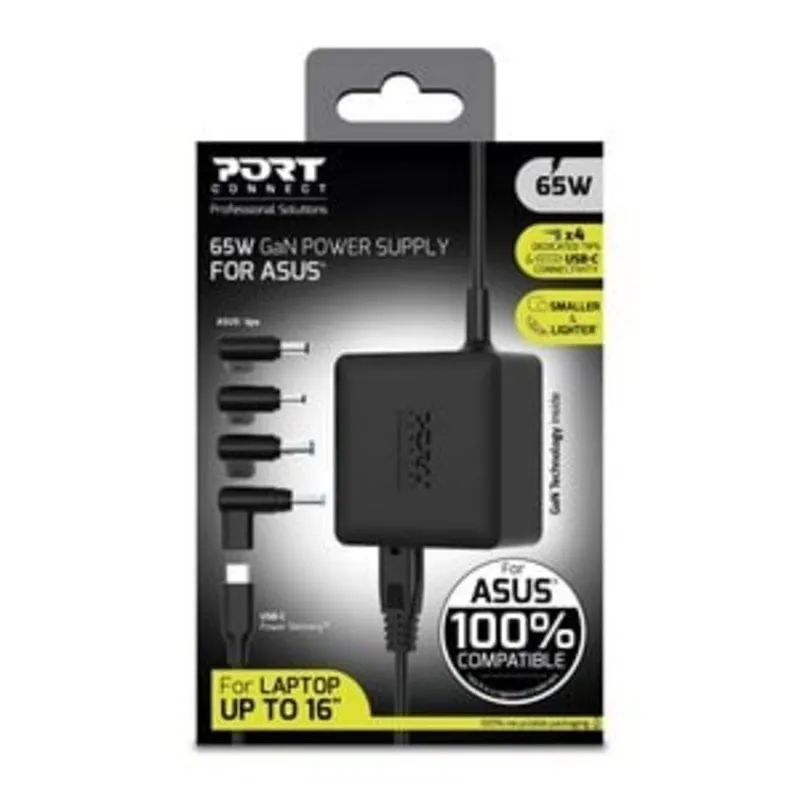 Cargador Portátil USB-C GaN2 65W Port Connect per Asus - immagine 1