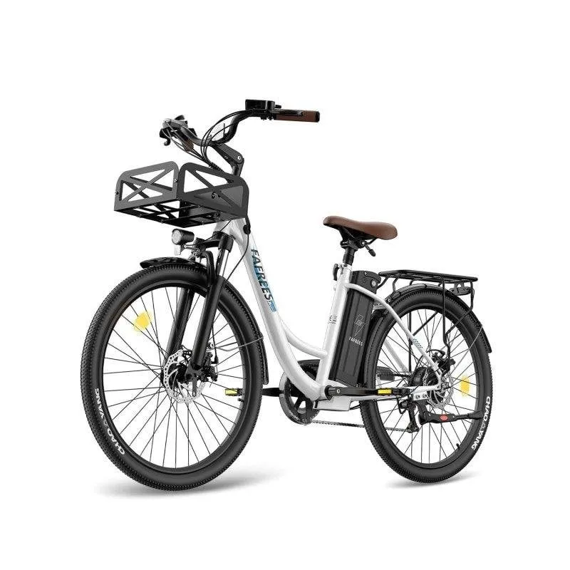 Bicicletta Elettrica Fafrees F26 Lasting 250W 36V25Ah 26" Bianca - immagine 1