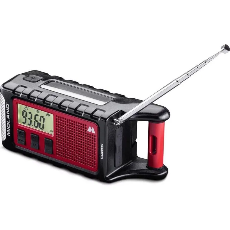 Radio di Emergenza Midland ER 300 Pro Bluetooth Solare - immagine 1
