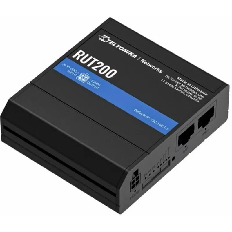 Router Teltonika RUT200 4G WiFi 100Mbps eSIM VPN Industriale Compatto - immagine 1