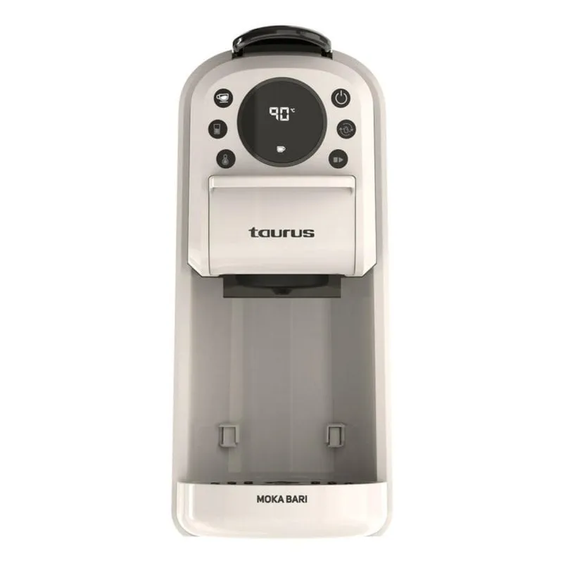 Caffettiera a capsule Taurus Moka Bari 0,65 L 20 bar 4 in 1 bianca - immagine 1