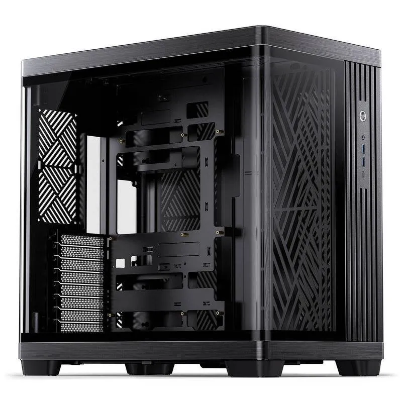 Case Mid Tower Jonsbo TK-4 BLACK Vetro Temperato Acquario ATX Gamer - immagine 1