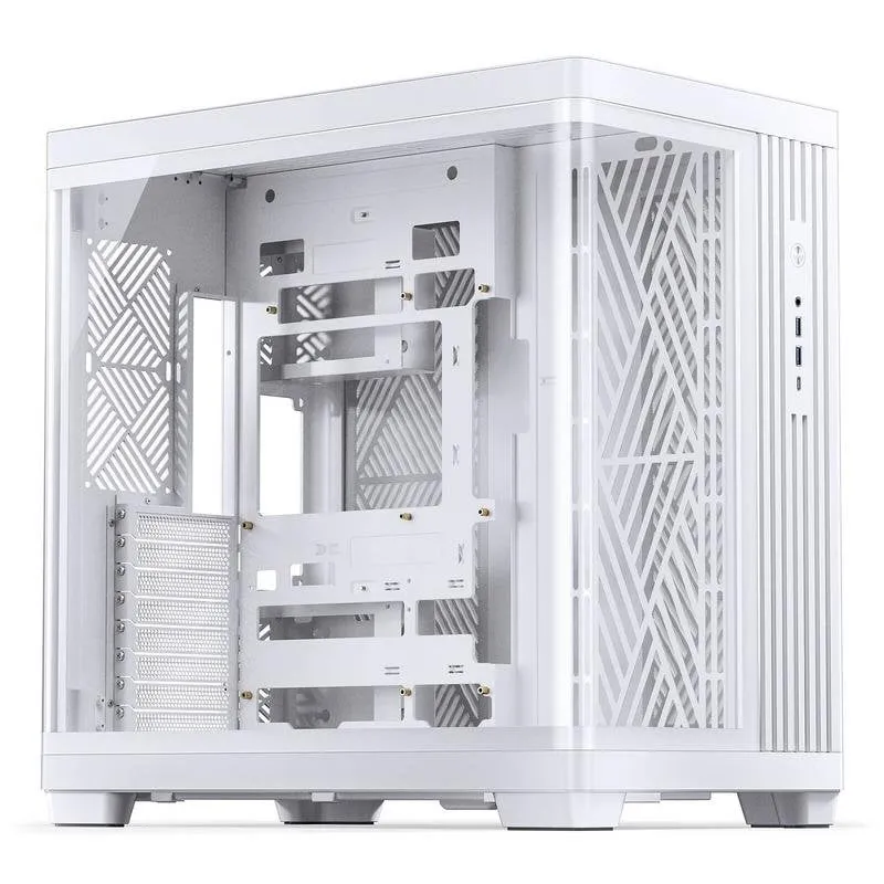 Case Mid Tower Jonsbo TK-4 WHITE Vetro Temperato Acquario ATX Gamer - immagine 1