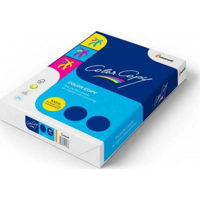 Carta A3 Mondi Color Copy 90g 500 fogli Satinata - immagine 1