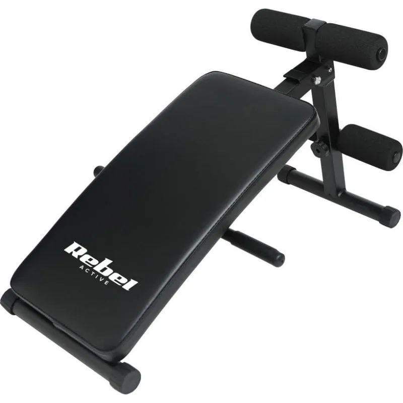 Panca esercizi Rebel Active RBA-2005 per addominali, supporto 120 kg - immagine 1