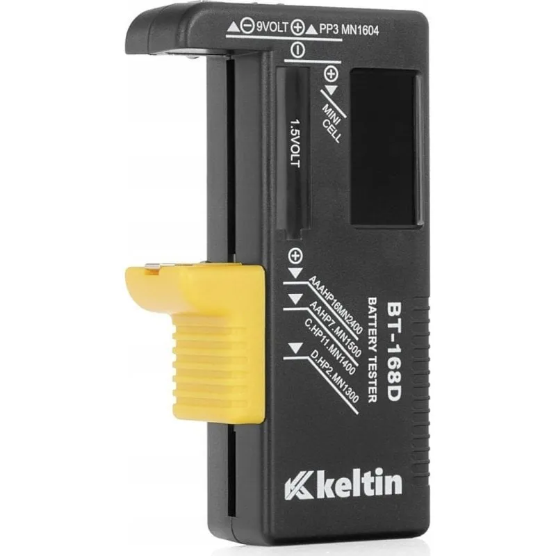Tester di batterie KELTIN BT-168D digitale per batterie e accumulatori - immagine 1
