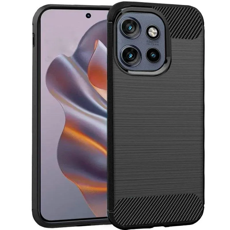Carcasa COOL para Motorola edge 50 Neo Carbón Negro - immagine 1