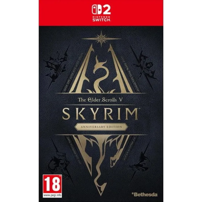 The Elder Scrolls V: Skyrim Anniversary Edition Code In A Box Para Nintendo Switch 2 - immagine 1