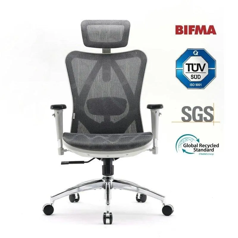 Sedia da Ufficio Ergonomica Sihoo M57 con Braccioli 3D e Supporto Lombare Regolabile - immagine 1