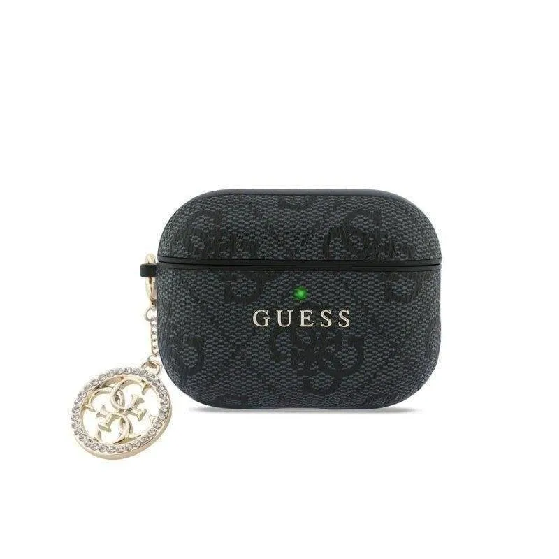 Cover Guess per AirPods 3 Nera con Logo Classico - immagine 1
