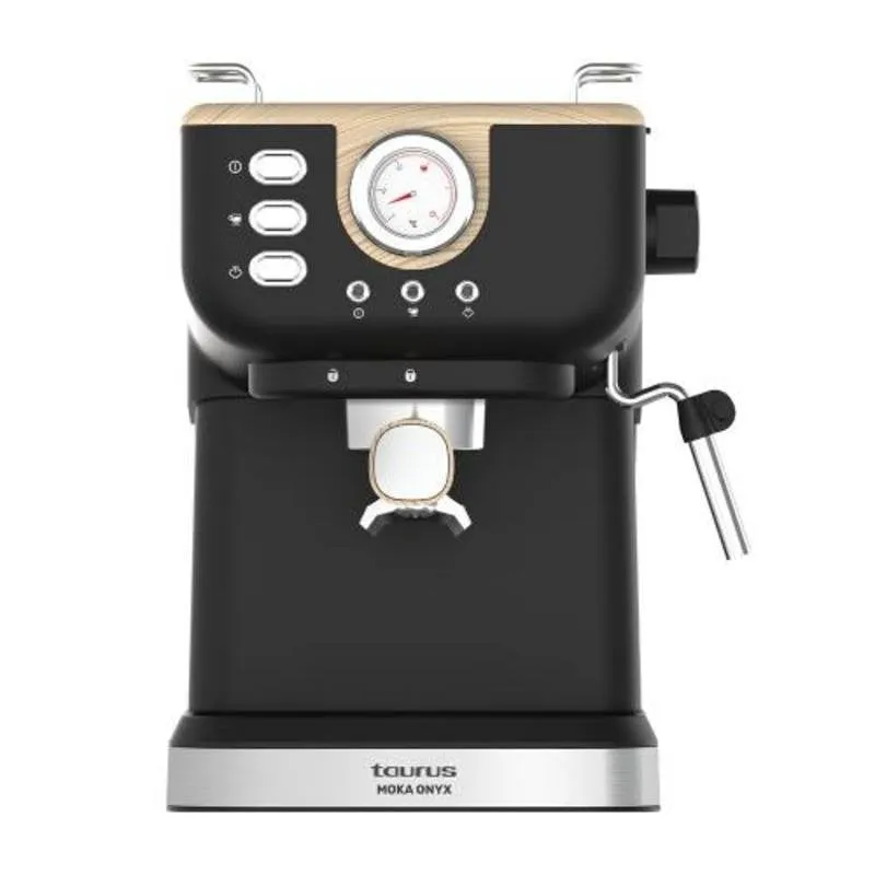 Caffettiera Espresso Taurus 1,5 L 20 bar con montalatte e scaldatazze - immagine 1