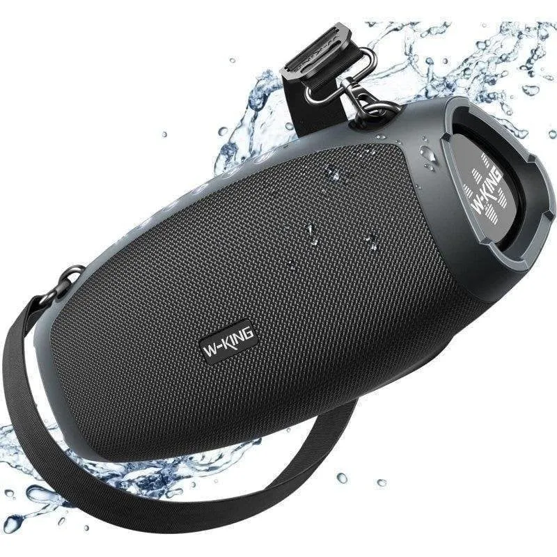 Altoparlanti W-King Bluetooth Portatili 120W con batteria esterna e IPX6 - immagine 1