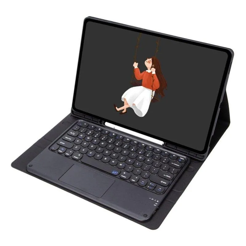 Cover con Tastiera Bluetooth Royal Bailey Ym-p610c per Samsung Tab S6 Lite 10.4" - immagine 1