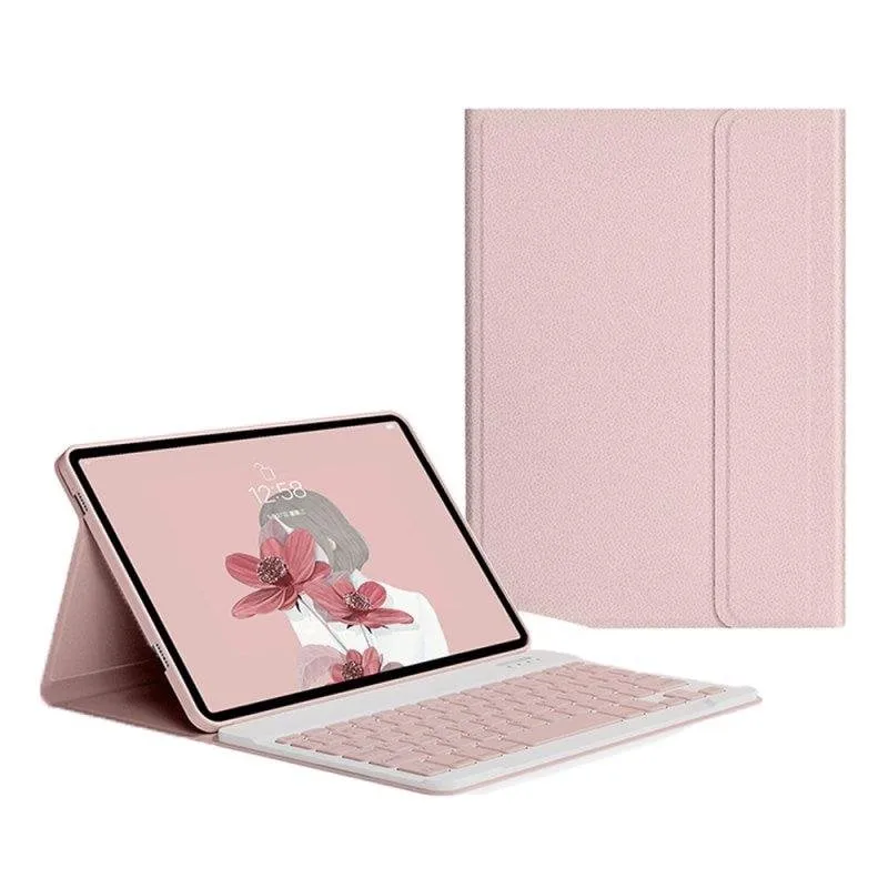 Cover con Tastiera Bluetooth Royal Bailey Ps-m712 per Huawei Matepad Pro11 Rosa - immagine 1