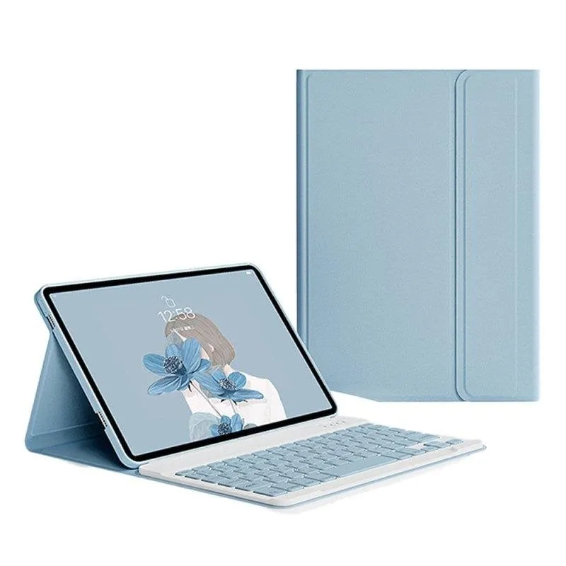 Cover con Tastiera Bluetooth Royal Bailey Rm106 per Redmi 10.6 Blu - immagine 1