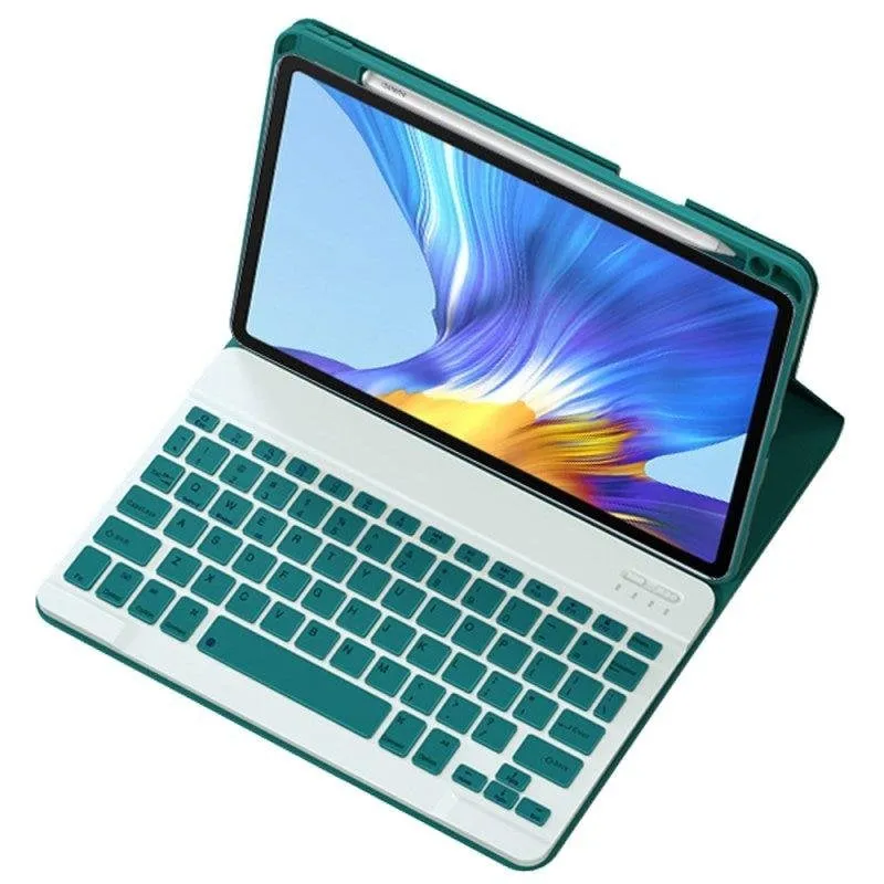 Cover con Tastiera Bluetooth Royal Bailey Hk-m511 per Xiaomi Pad5/Pad5 Pro 11" Verde - immagine 1
