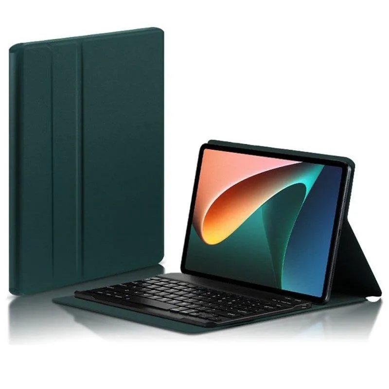 Cover con Tastiera Bluetooth Royal Bailey Cx-m5124c per Xiaomi Pad5 Pro12.4 Verde - immagine 1