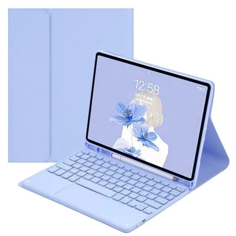 Cover con Tastiera Bluetooth Royal Bailey per Samsung Tab S6 Lite Tsc-p610, ultra-sottile - immagine 1