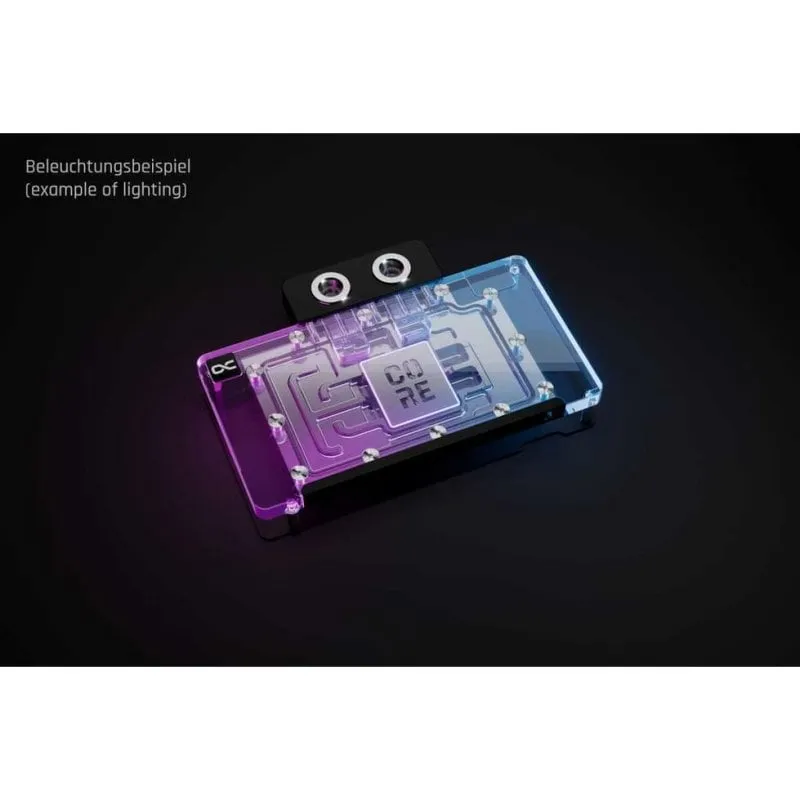 Refrigerazione Liquida Alphacool Core GPU Wasserkühler 37,8cm Backplate Acrilico ARGB - immagine 1