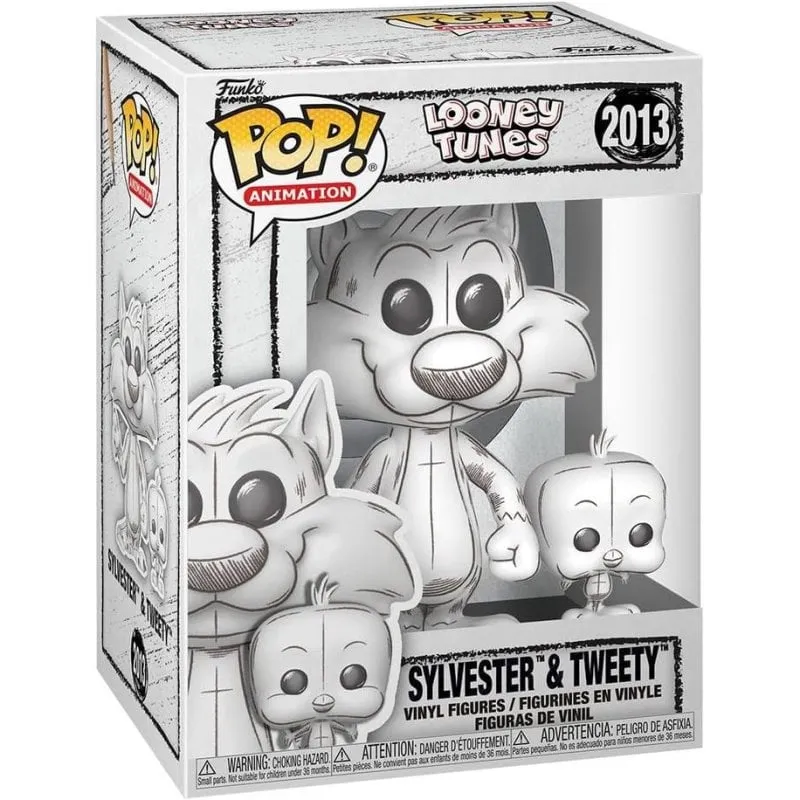 Figurina Funko Pop! Looney Tunes Sylvester & Tweety Vinile Collezionabile - immagine 1