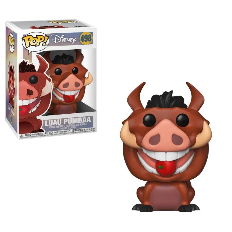 Figura da collezione Funko Disney Il Re Leone Luau Pumbaa PVC - immagine 1
