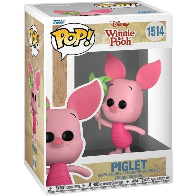 Figura Funko Pop Disney Winnie the Pooh Piglet Vinile Collezionabile - immagine 1