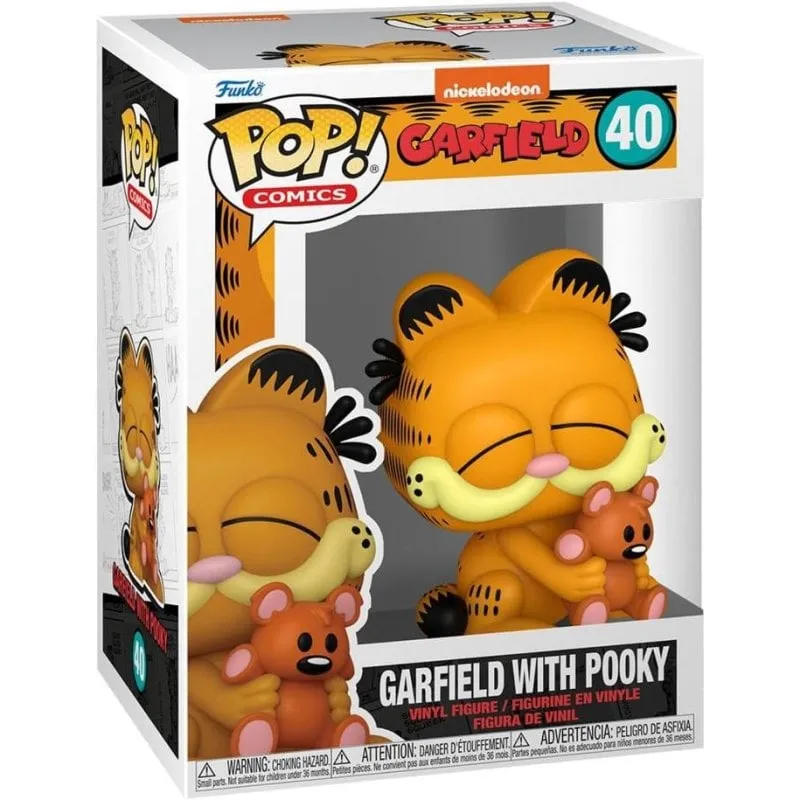 Figurina Funko Pop! Garfield con Pooky Vinile Collezionabile - immagine 1