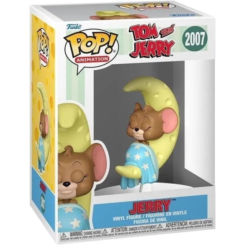 Figura da collezione Funko Pop! Animation: Tom and Jerry Jerry Sleeping on Moon - immagine 1