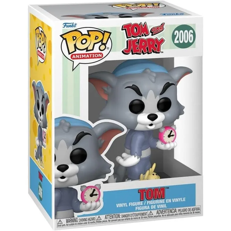 Figura Funko Pop! Tom & Jerry Tom Collezionabile Vinile - immagine 1