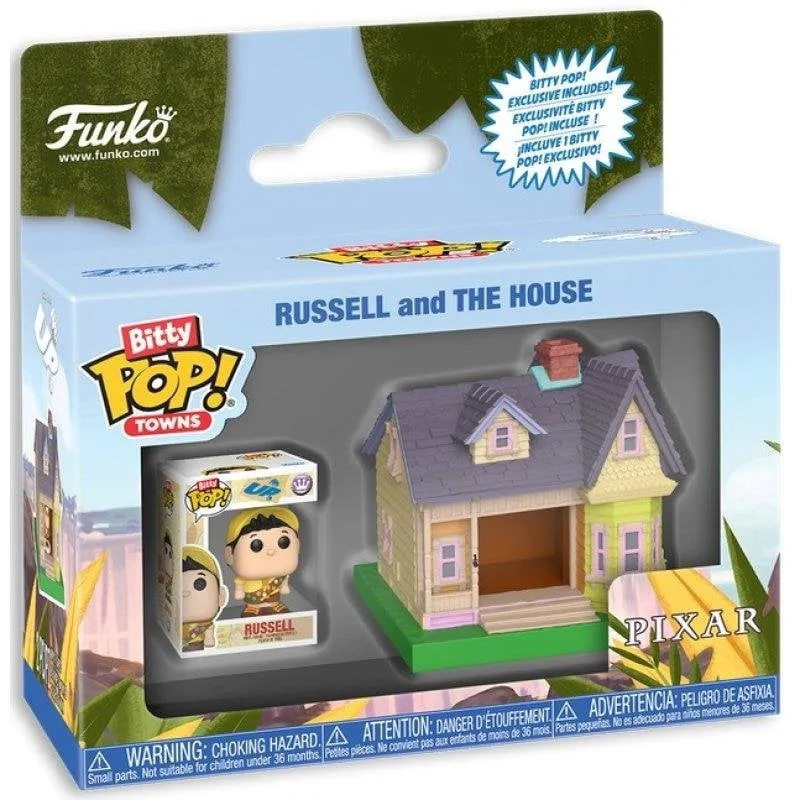 Figura da Collezione Funko Bitty POP Russell Casa Up Disney Pixar Acrilico - immagine 1