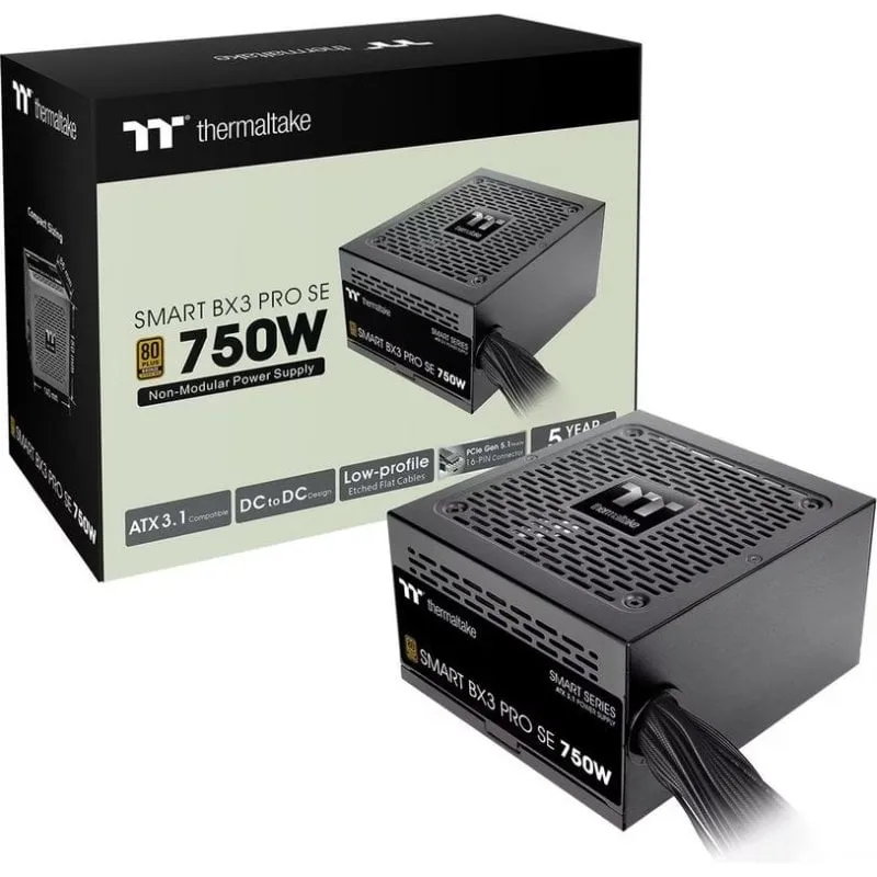 Fuente de Alimentación Thermaltake Smart BX3 Pro SE 750W Certificación 80+ Bronze fija - immagine 1
