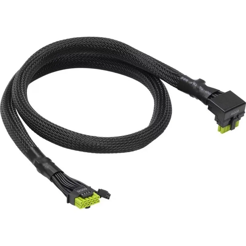 Cavo Interno AsRock 12V-2x6 90° 70 cm 600 W Nero - immagine 1