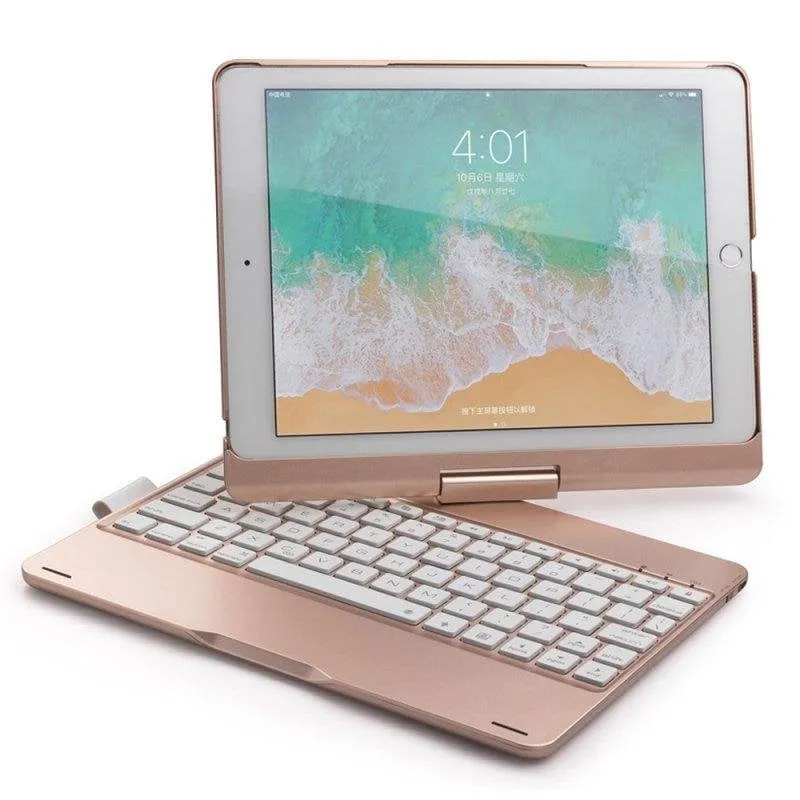 Cover con Tastiera Bluetooth Royal Bailey F109as per iPad Air 5/4 e Pro 11 - immagine 1