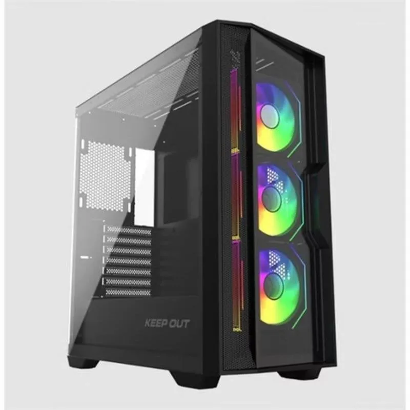 Case PC Keep Out Gaming KO XC-500 Nero ATX E-ATX Micro ATX Mini-ITX - immagine 1