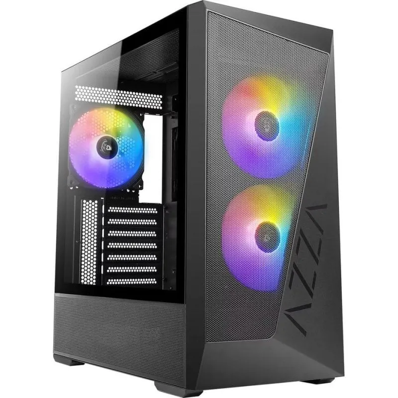 Case PC Azza Reaver 225K01 Midi Tower ATX ARGB Vetro Temprato - immagine 1
