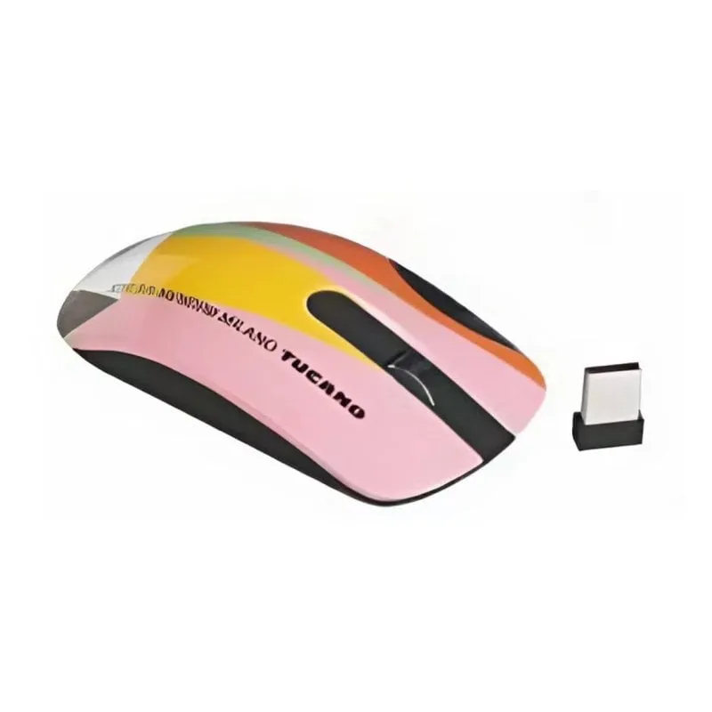Ratón TUCANO MA-WM-TUSH-COL Bluetooth Ambidestro Multicolore - immagine 1