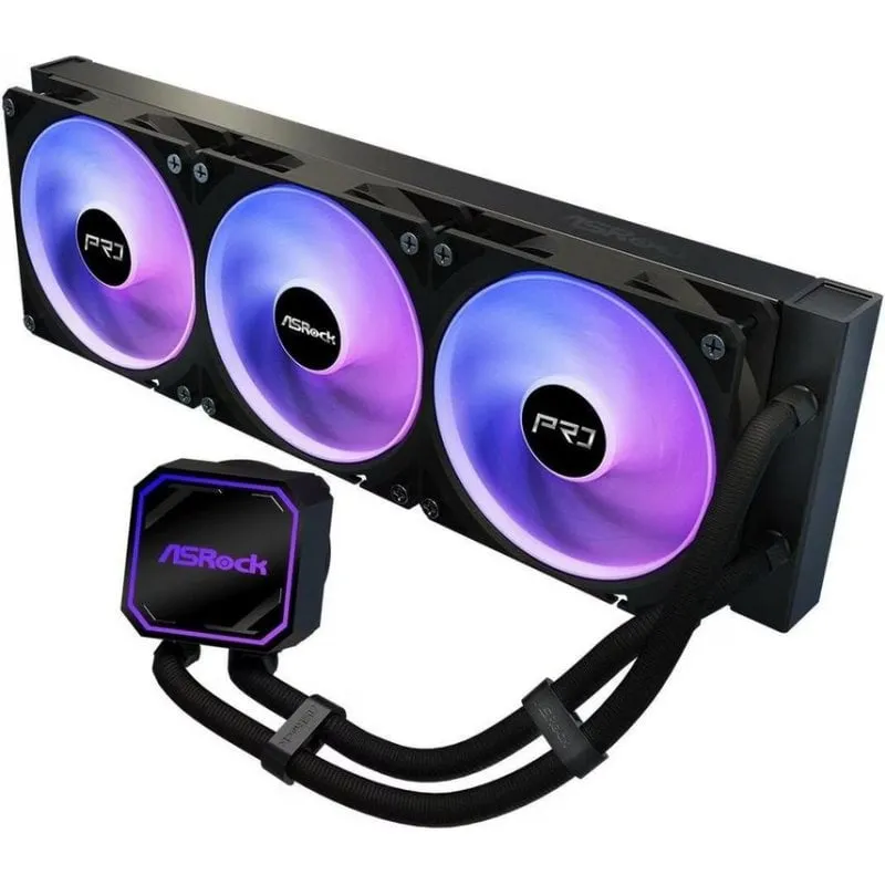 Refrigerazione Liquida AsRock CPC Pro 360 ARGB 360mm 3 Ventole ARGB - immagine 1