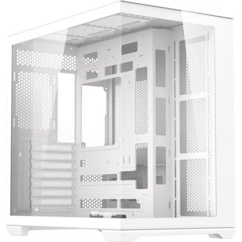 Case PC Darkflash C280 E-ATX ATX Micro-ATX Mini-ITX 270° Bianca - immagine 1