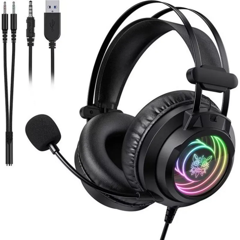 Cuffie Onikuma X80 cablate USB per gaming con audio di alta qualità - immagine 1
