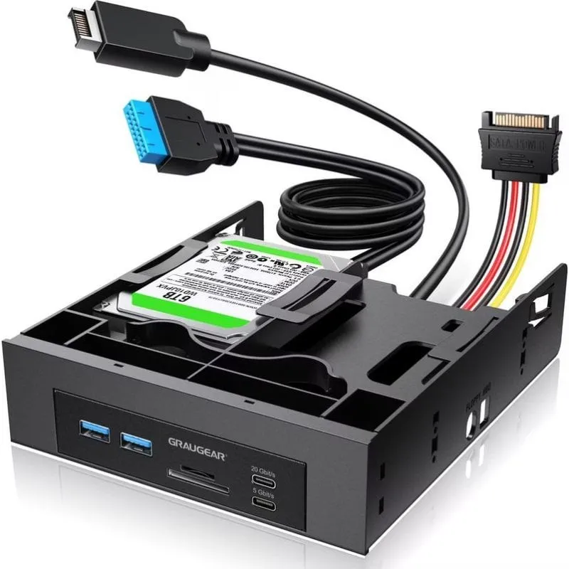 Pannello frontale Graugear G-MP01CR-5 per PC - immagine 1