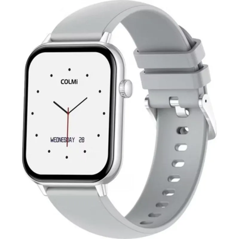 Colmi C28 Bluetooth 1,93" AMOLED Argento Smartwatch 230mAh 5 giorni Pulsometro Sonno - immagine 1
