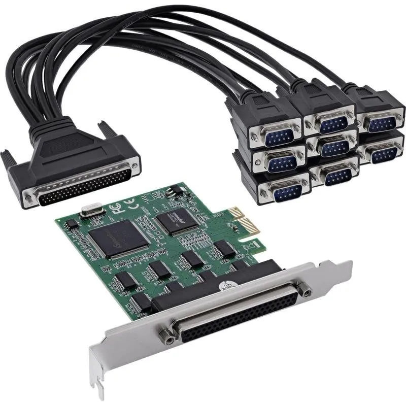Scheda di Rete Inline 76660Z PCIe RS-232 230,4 Kbit/s 8 Porte FIFO 256 B - immagine 1