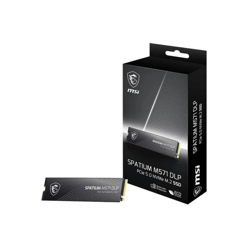 Disco Rigido MSI Spatium M571 DLP 4TB M.2 PCIe 5.0 NVMe 14500MB/s - immagine 1