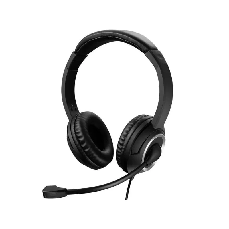 Auricolari Sandberg con cavo USB Tipo-A per chiamate e musica, neri - immagine 1