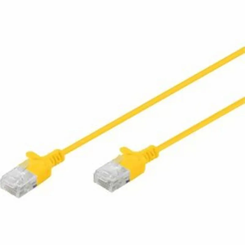 Cavo di rete CAT6 U/UTP Slim 5m giallo 10 unità Digitus - immagine 1