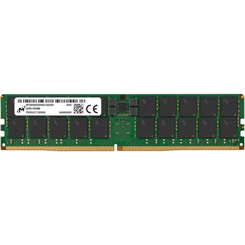 Memoria RAM Micron MTC40F204WS1RC64BR 96GB 1x96GB DDR5 6400MHz CL52 ECC Registered - immagine 1