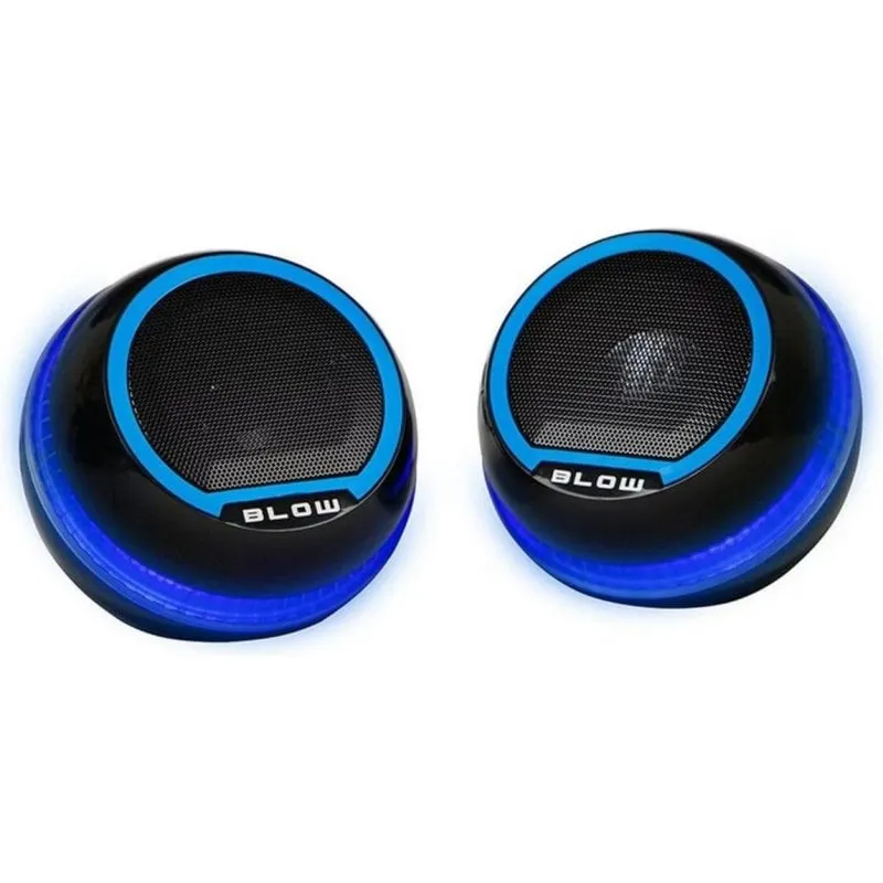Altoparlanti Blow PC 2.0 Klinke 3,5 mm 6W con batteria litio USB - immagine 1