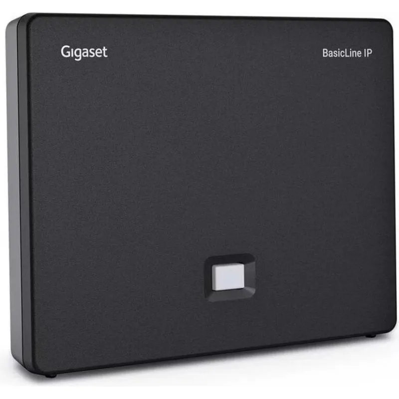 Stazione Base Gigaset BasicLine IP VoIP DECT Nero Compatta - immagine 1