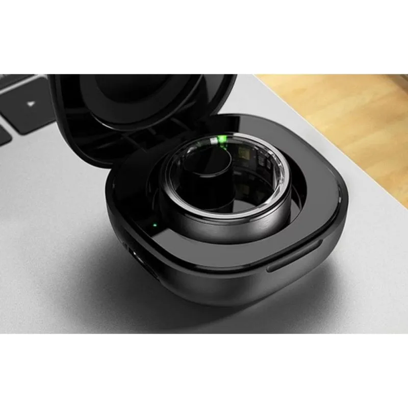 Anello intelligente Colmi R03 Taglia 11 Bluetooth IPX8 USB Nero - immagine 1