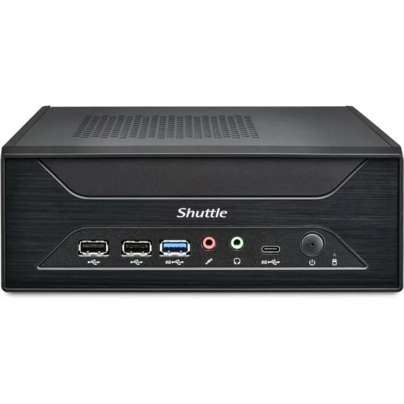 Barebone Shuttle XH810 Intel Core Ultra DDR5 96GB 120W HDMI DisplayPort - immagine 1